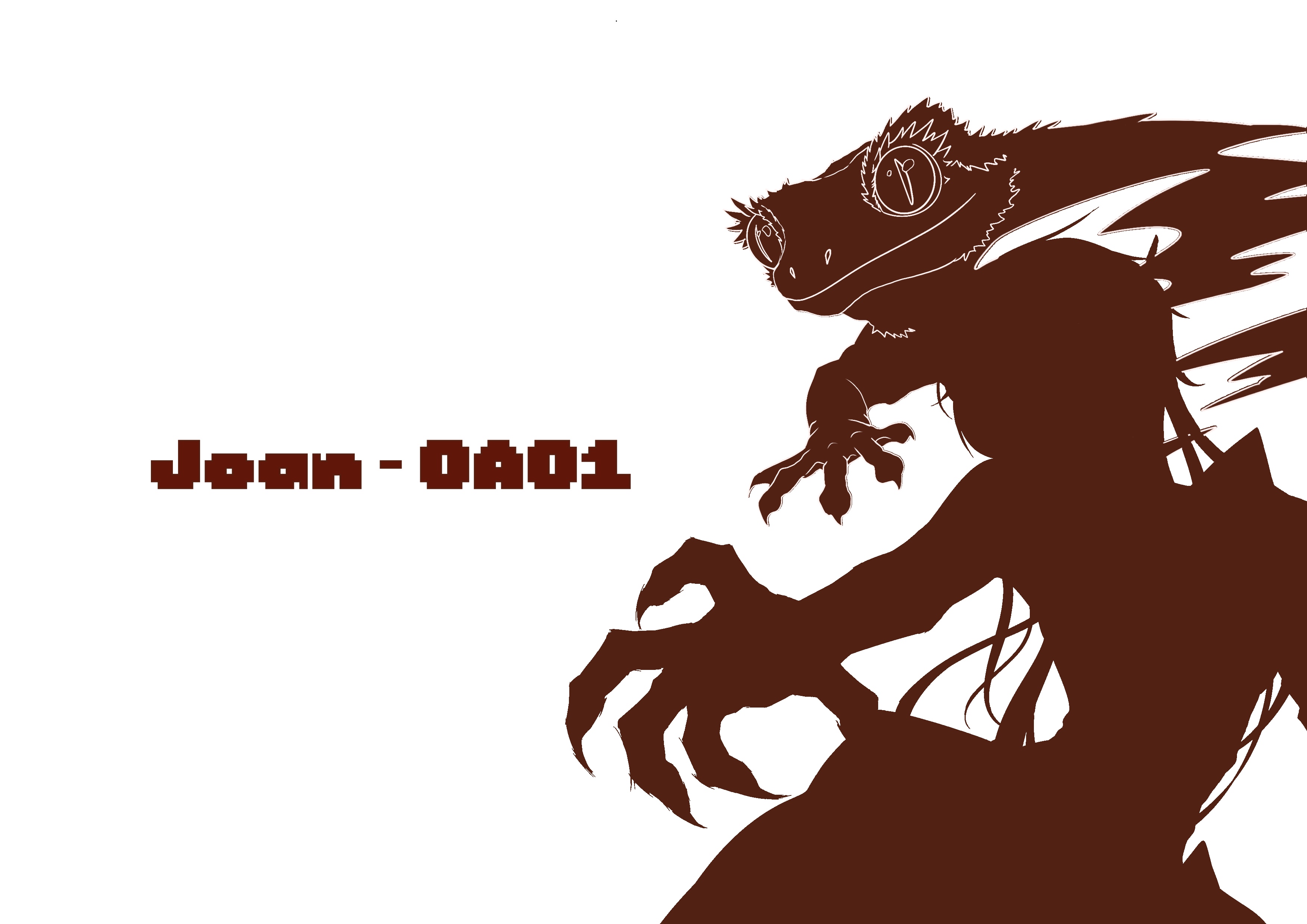 Joan silhouette study